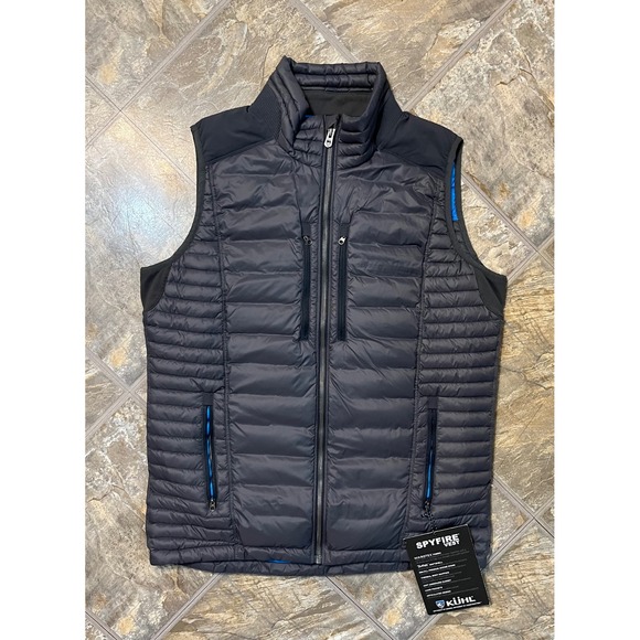 Kuhl Other - KUHL Spyfire Vest Mens Large Carbon Gray NEW Down Puffer Outdoor MSS205794L